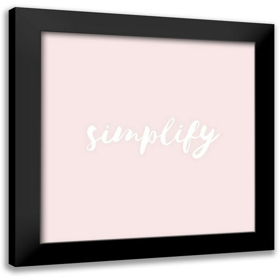 Scarvey, Emma 20x20 Black Modern Framed Museum Art Print Titled - Soft Sentiments II