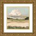 thumbnail image 1 of Scarvey, Emma 20x20 Gold Ornate Wood Framed with Double Matting Museum Art Print Titled - Cumulus Landscape I, 1 of 4