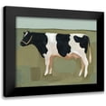 thumbnail image 1 of Scarvey, Emma 24x20 Black Modern Framed Museum Art Print Titled - Bovine Portrait II, 1 of 5