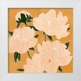 thumbnail image 1 of Scarvey, Emma 26x26 White Modern Wood Framed Museum Art Print Titled - Modern Peonies I, 1 of 4