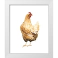 thumbnail image 1 of Scarvey, Emma 26x32 White Modern Wood Framed Museum Art Print Titled - Autumn Chicken III, 1 of 4