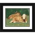 thumbnail image 1 of Scarvey, Emma 32x25 Black Ornate Wood Framed with Double Matting Museum Art Print Titled - Bucolic Sunday I, 1 of 4