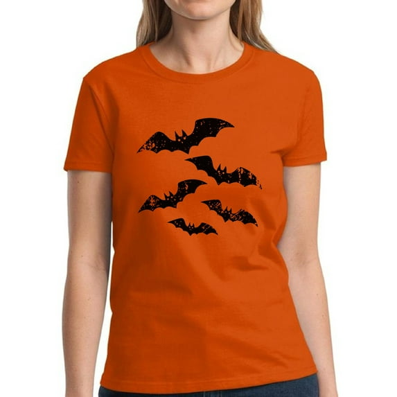 Scary Bat Shirt for Women - Halloween Party Shirt - S M L XL 2XL 3XL
