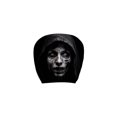thumbnail image 1 of Scary Car Headrest Covers, Menacing Ghost Face Print Auto Head Rest Sleeve, Comfortable Soft Fabric Halloween Vehicle Ornament (1PCS), 1 of 6