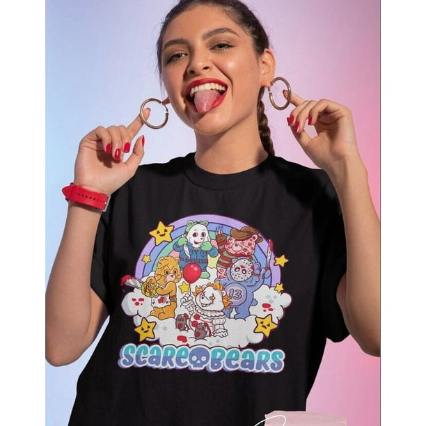 Scare Bear Funny Halloween Scary Horror T-Shirt Scare Bear Funny Halloween Scary Horror T-Shirt