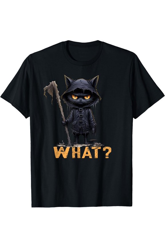 Scary Cat Angry Cat T-Shirt, Unisex T-Shirt