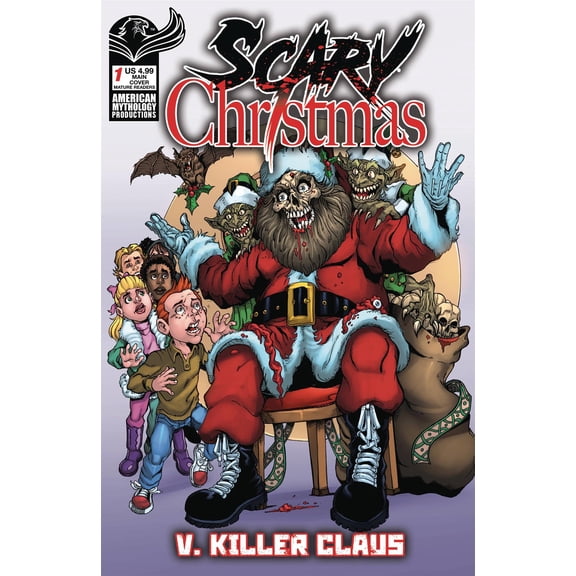 Scary Christmas V Killer Claus Cvr A Calzada American Mythology Productions Comic Book 2024