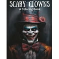 thumbnail image 1 of Scary Clowns Coloring Book, 1 of 1