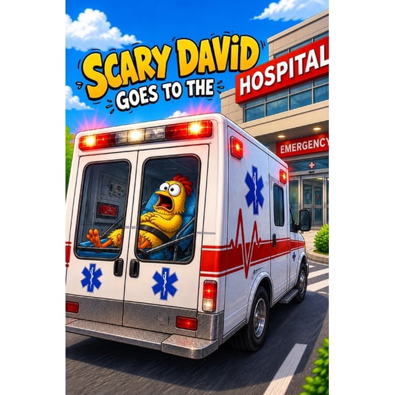 Scary David the Chicken Scary David goes to the hospital, (Paperback ...