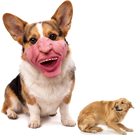 Scary Dog Mask Latex Costume for Small Medium Dogs Party Halloween