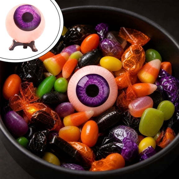 Scary Doll Halloween Decorations, Hyper-Realistic Monster Eye Decor, Halloween Realistic Eyeball Figurine