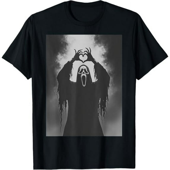 Scary Face Horror Poster Shirt, Halloween Shirt, Spooky Halloween T-Shirt