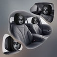 thumbnail image 1 of Scary Face Protector Covers for Cars, Car Headrest Covers, Ghost Face Headrest Covers, Car Headrest with Glowing-Eye Effects, Universal for Car Vehicle Truck SUV for Halloween Car Decor, Reusable, 1 of 7