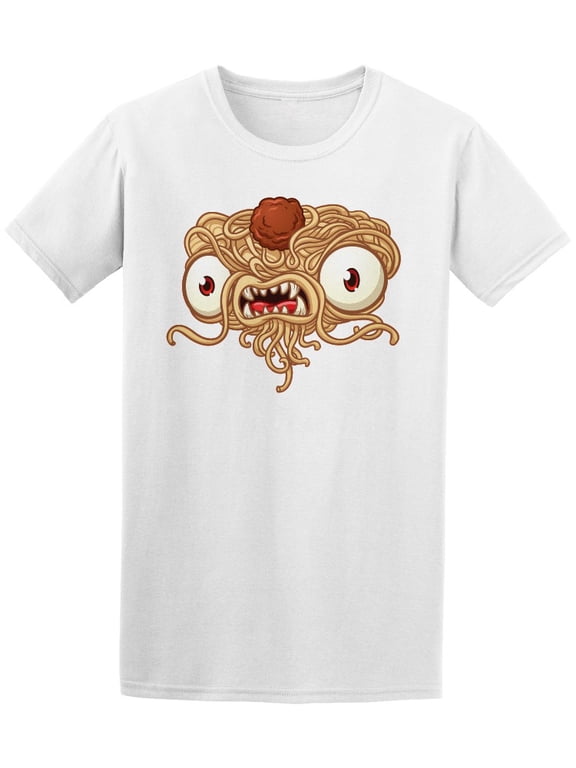 Scary Flying Spaghetti Monster T-Shirt Men -Image by Shutterstock, Male Small