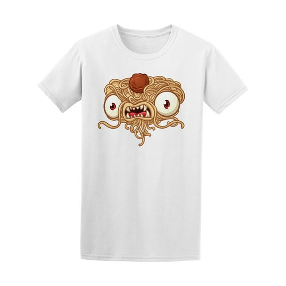 Scary Flying Spaghetti Monster T-Shirt Men -Image by Shutterstock, Male XX-Large