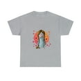 thumbnail image 1 of Scary Girl with her Teddy Bear Halloween T-Shirt, 1 of 1
