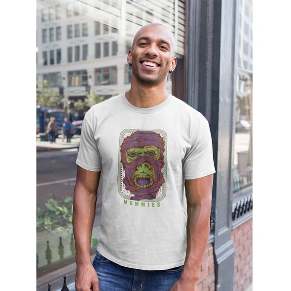 Scary Green Mummies T-Shirt Men -Image by Shutterstock, Male Large