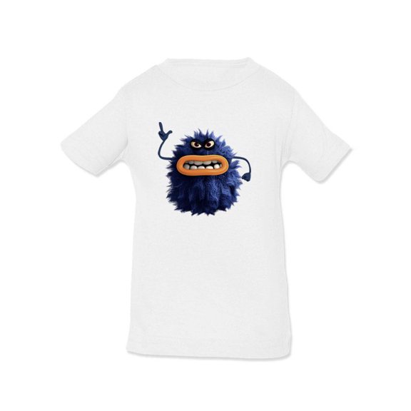 Scary Hairy Monster T-Shirt Infant -Image by Shutterstock, 12 Months
