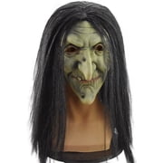 Scary Halloween Mask Face Mask Halloween Witch Latex Full Head Mask for Halloween Spooky Halloween Decor for Haunted House Party Events 1 Pack