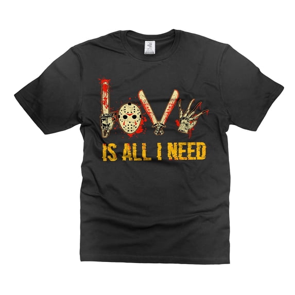 Scary Halloween T-Shirt Horror Movie Shirt Jason Voorhees Tee Halloween Gifts For Him Her (XX-Large Black)