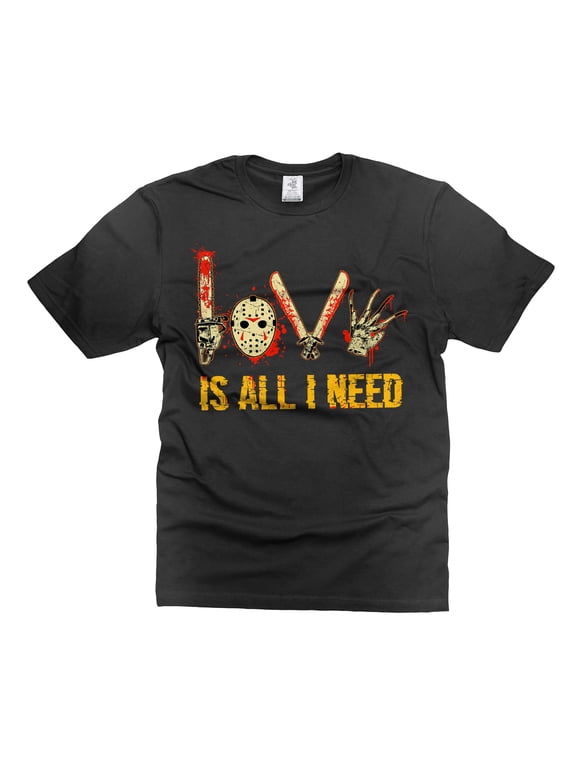 Scary Halloween T-Shirt Horror Movie Shirt Jason Voorhees Tee Halloween Gifts For Him Her