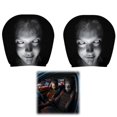 thumbnail image 1 of Scary Headrest Covers for Cars,Ghost Face Headrest Cover, 2 pcs Breathable Polyester Spooky Ghost Face Auto Seat Protector for Halloween Car Decorations, 1 of 5