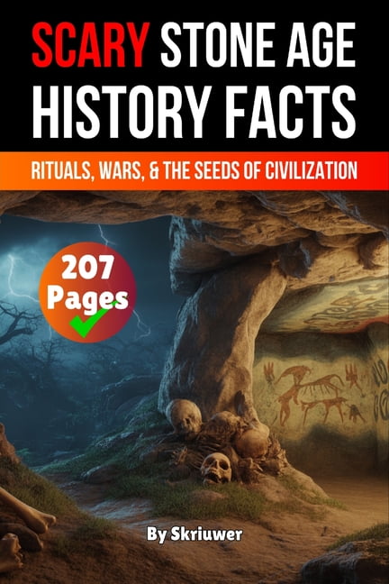 Scary History Books Scary Stone Age History Facts: Rituals, Wars, and the Seeds of Civilization (Skriuwer.com Edition), (Paperback)