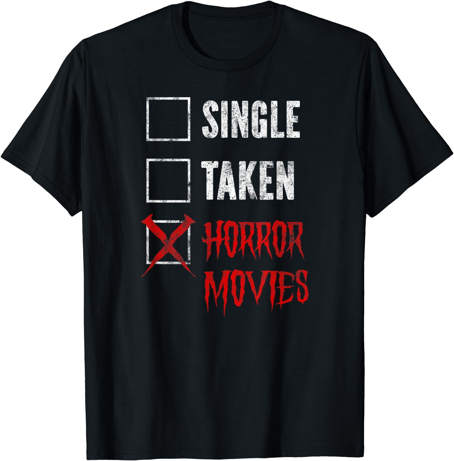 Scary Horror Movie Single Taken Horror Movies T-Shirt - Walmart.com