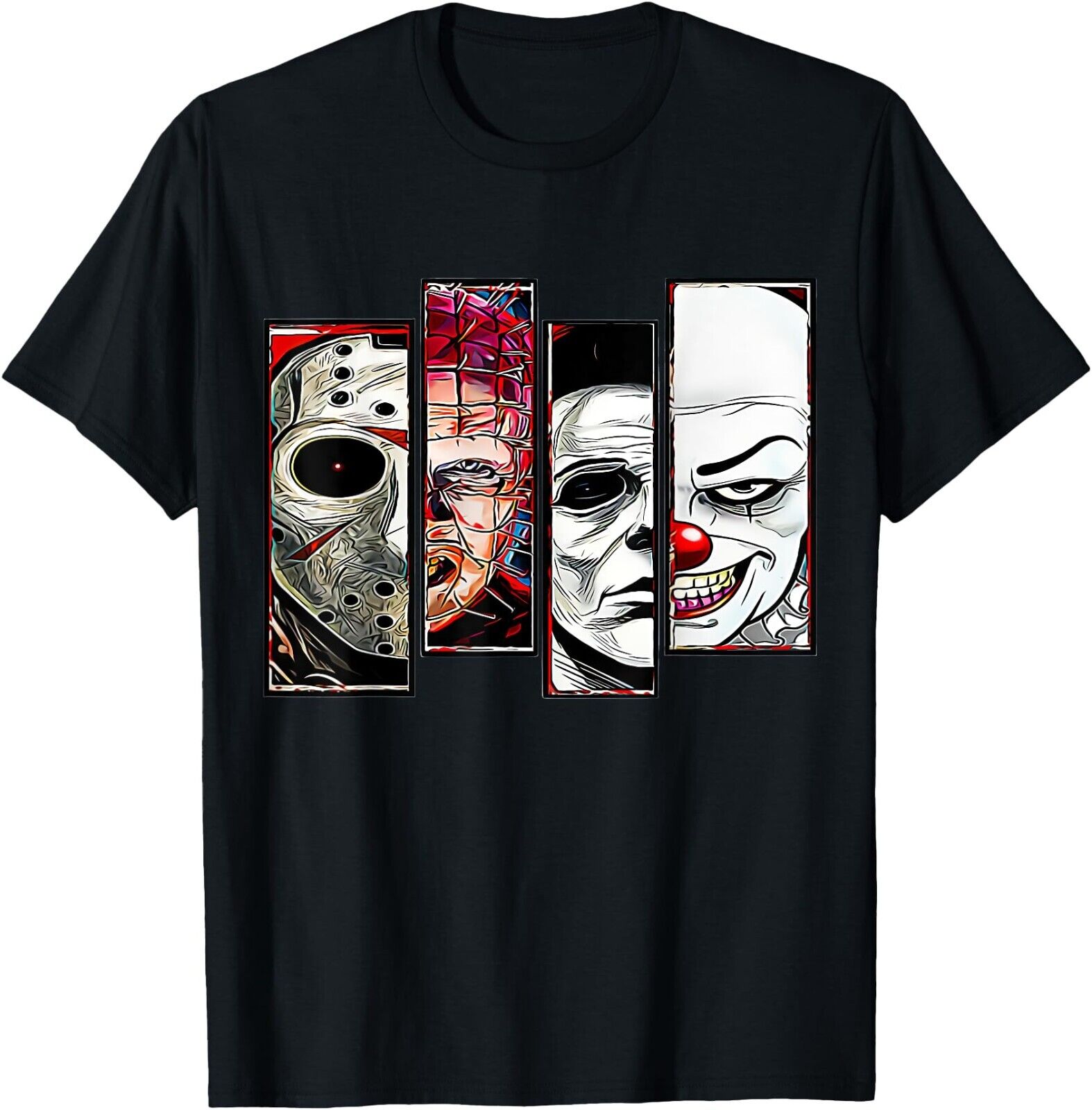 Scary Horror Movies Halloween Costume Party Men Women Gifts TShirt