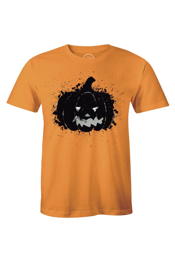Scary Horror Pumpkin Evil Face Shirt Men'S Tee All Size S-5XL