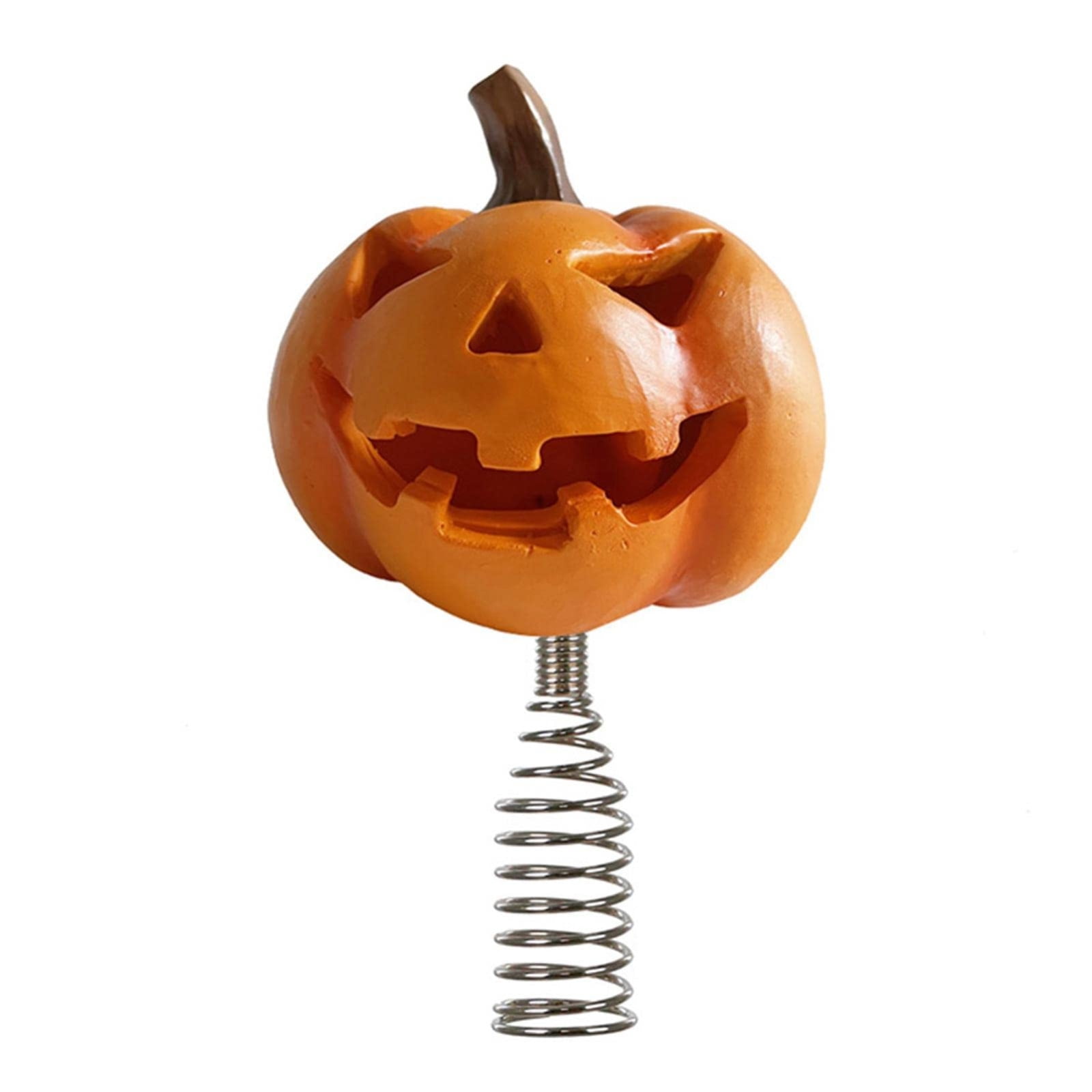 Scary LED Strawman Vintage Square Battery Powered Flameless Candle For