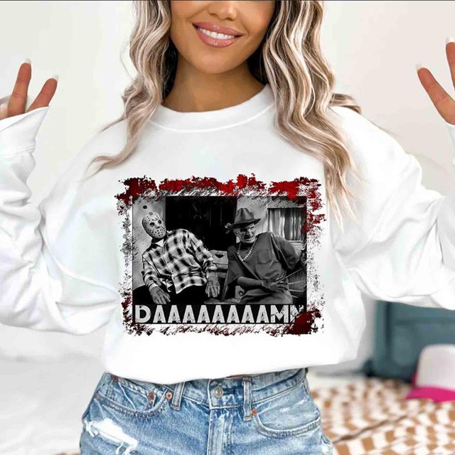 Scary Legends Collide DAAAMN Jason And Freddy Funny Halloween Movie