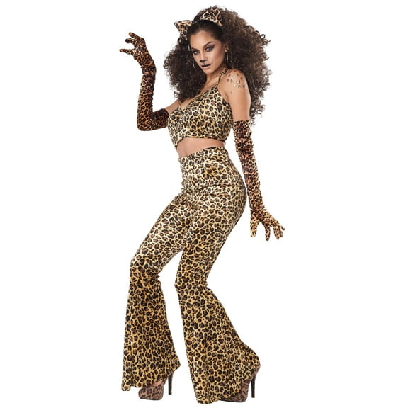 Scary Leopard Womens Costume  - Womens Small