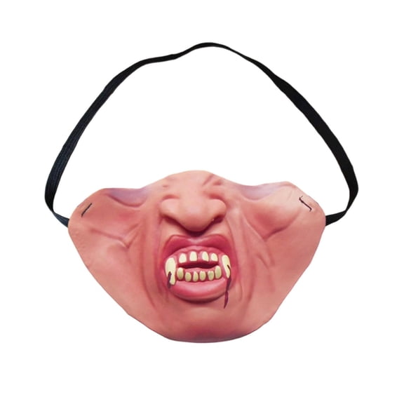 Scary Mask for Dogs, Halloween Realistic Pet Head Mask, Funny Dog Costume Face Cover for Small & Medium Dogs, Party Cosplay Pet Accessory