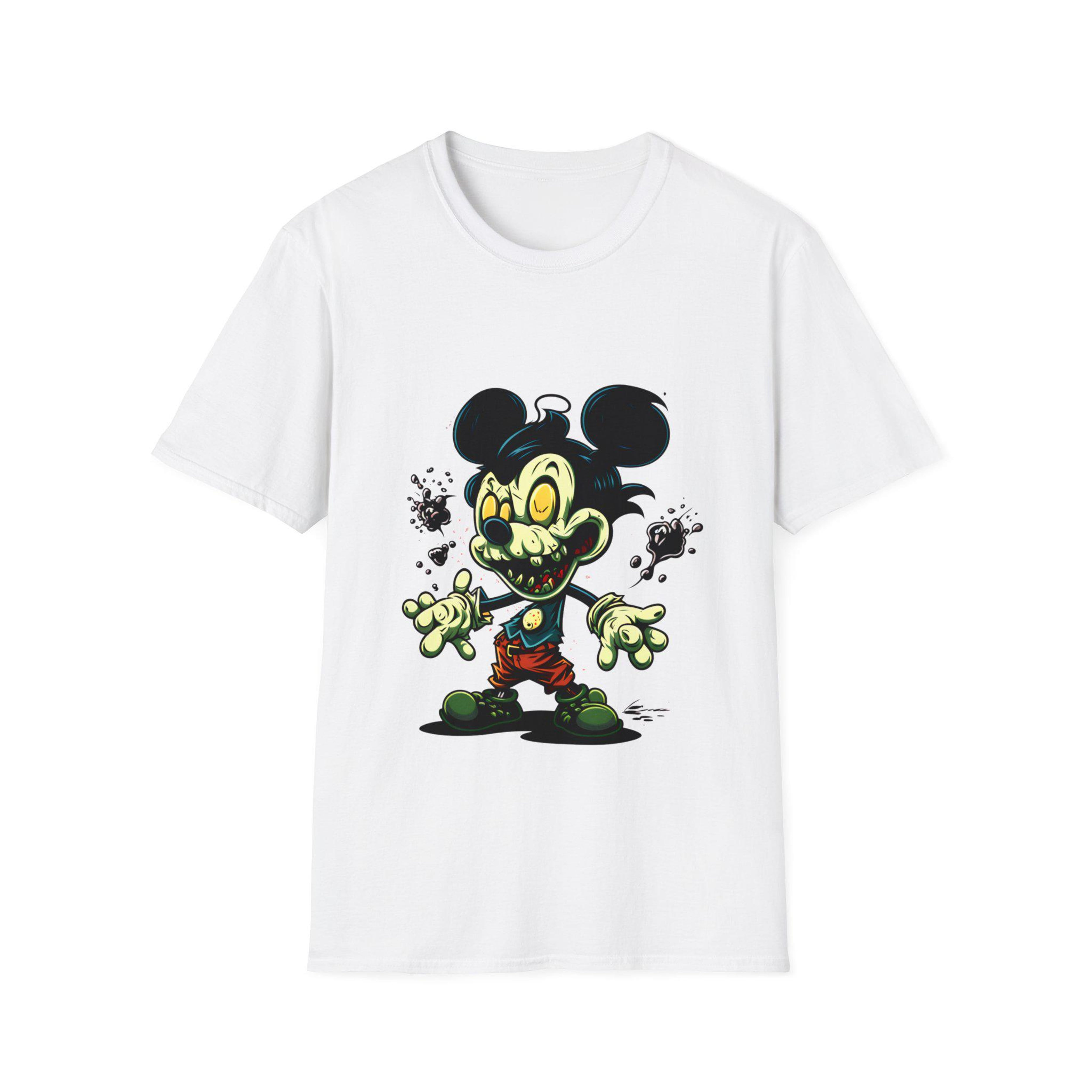Evil mickey mouse t shirt sale