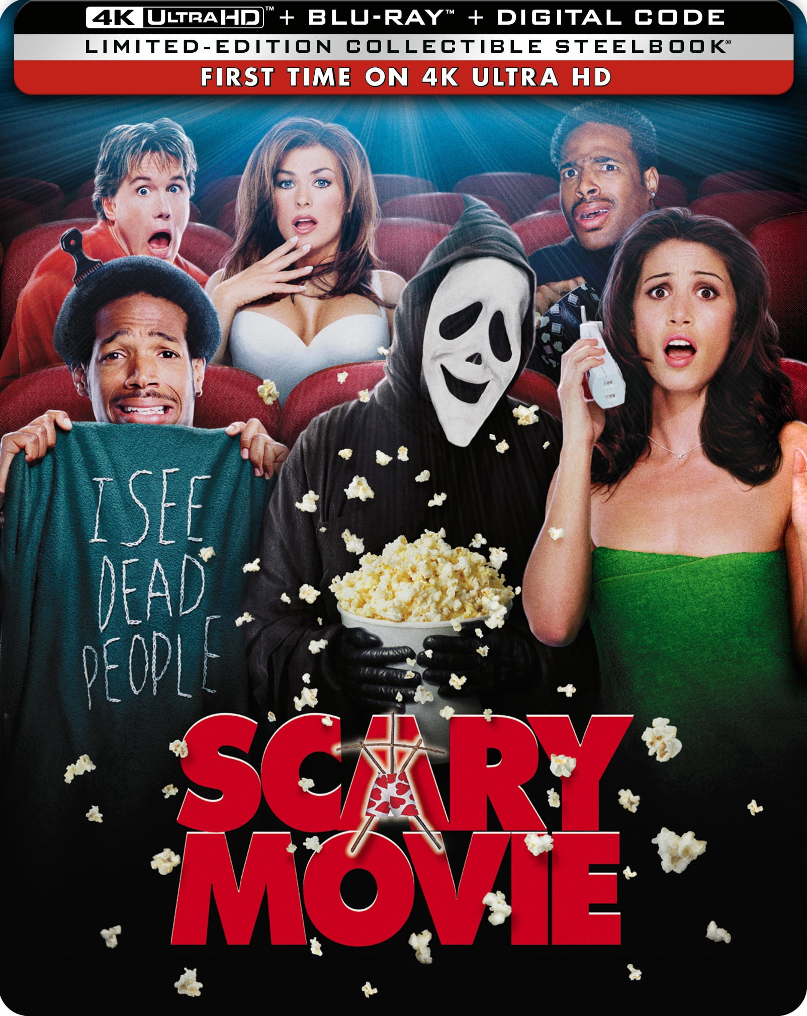 Scary Movie (2000) (Limited Edition Steelbook) (4K Ultra HD + Blu-ray + Digital Copy) Paramount Pictures Corporation, Comedy