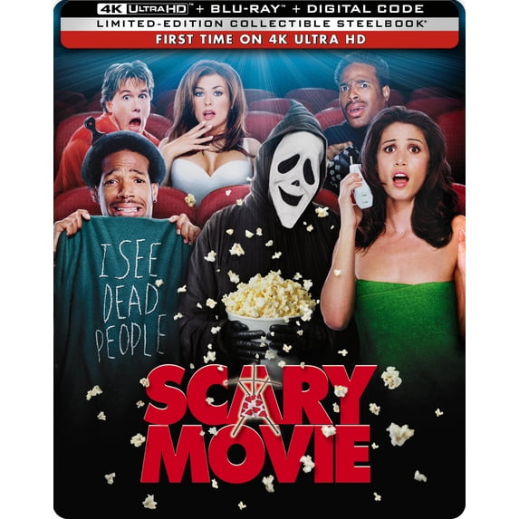 Scary Movie (2000) (Limited Edition Steelbook) (4K Ultra HD + Blu-ray + Digital Copy) Paramount Pictures Corporation, Comedy
