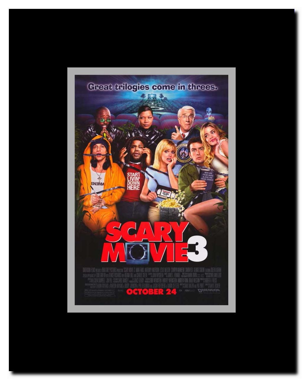 Scary Movie 3 Framed Movie Poster