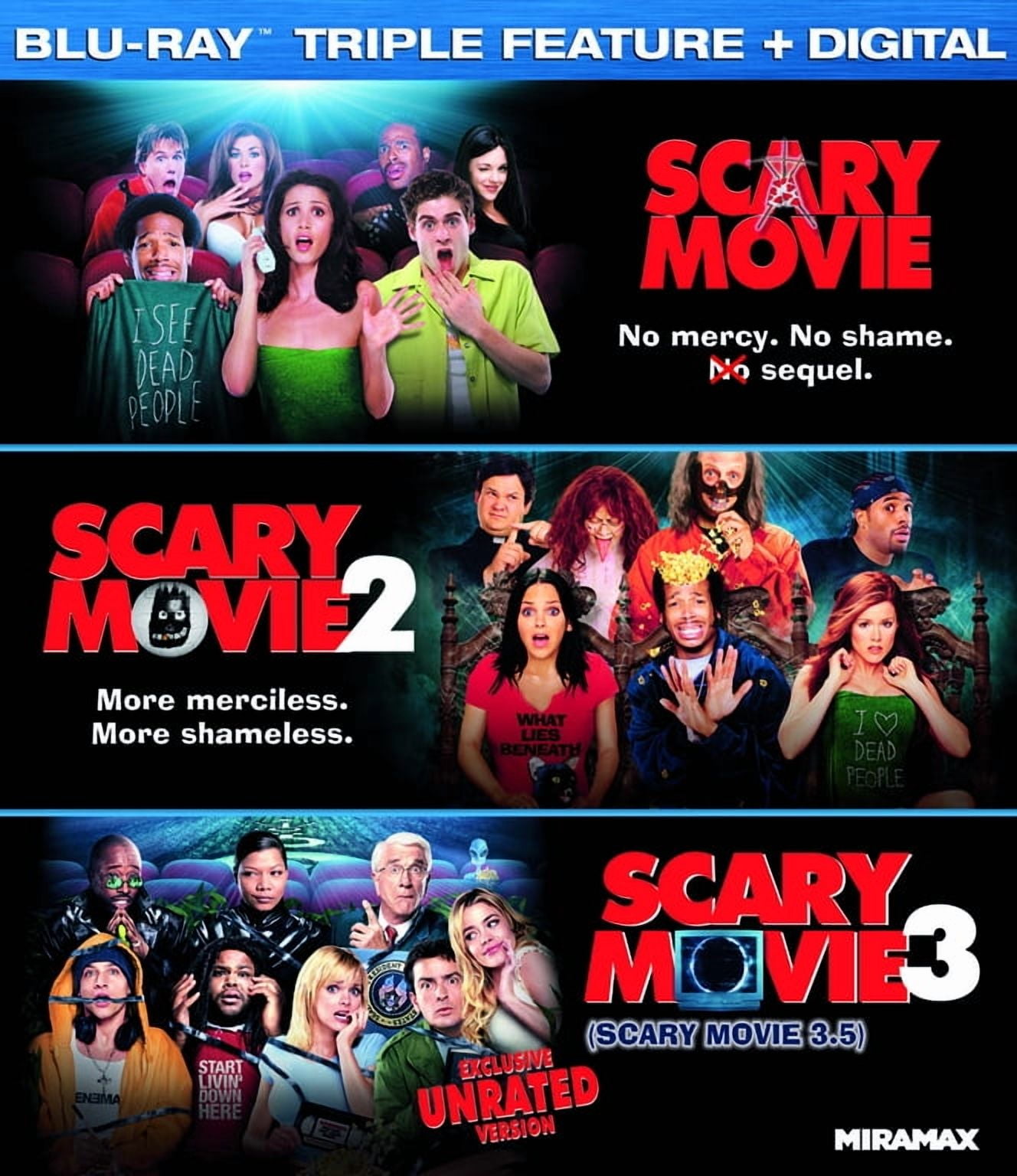 PARAMOUNT Scary Movie Triple Feature (Blu-ray)