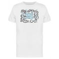 thumbnail image 1 of Scary Octopus With Long Tentacle T-Shirt Men -Image by Shutterstock, Male 3X-Large, 1 of 2