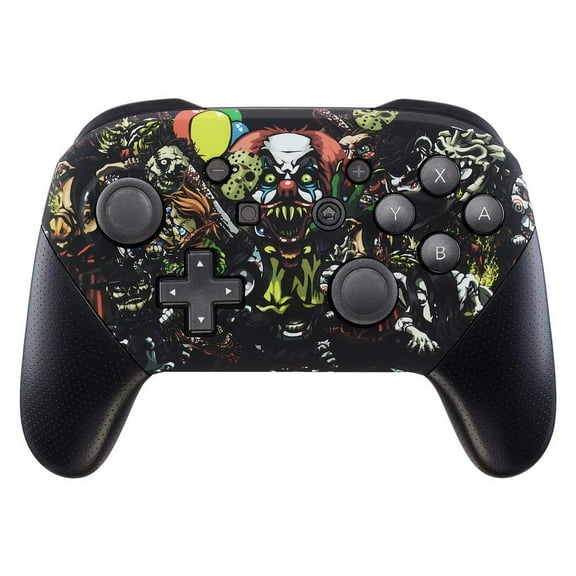 Scary Party Switch Pro Wireless Custom Controller Soft Touch Finish Unique Design