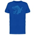 thumbnail image 1 of Scary Piranha Monster T-Shirt Men -Image by Shutterstock, Male XX-Large, 1 of 2