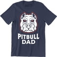 thumbnail image 1 of Scary Pitbull Dad - Funny Gift For Dog Lovers Men's T-Shirt, 1 of 4