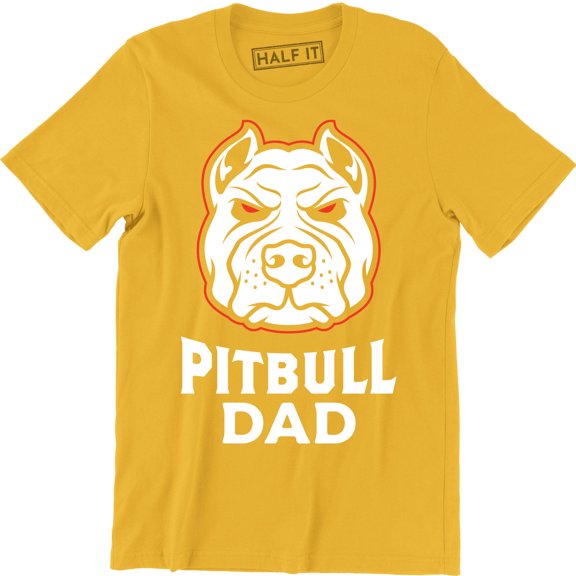 Scary Pitbull Dad - Funny Gift For Dog Lovers Men's T-Shirt
