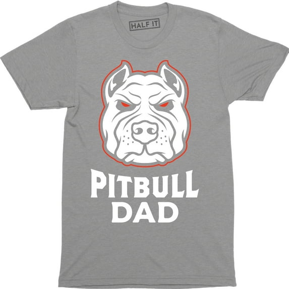 Scary Pitbull Dad - Funny Gift For Dog Lovers Men's T-Shirt
