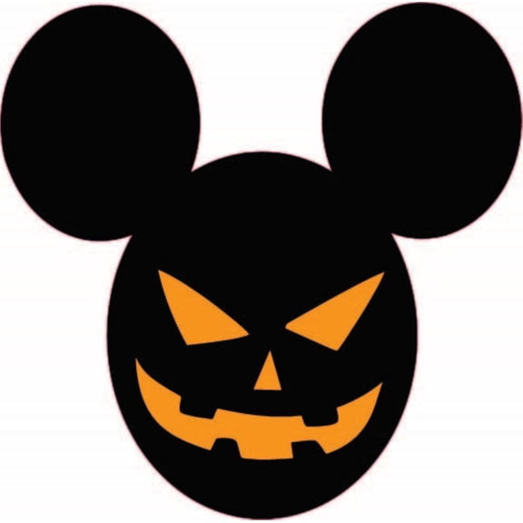 Scary Pumpkin Cartoon Character Decors Wall Sticker Art Design Decal for Girls Boys Kids Room Bedroom Nursery Kindergarten Home Decor Stickers Wall Art Vinyl Decoration (40x40 inch)