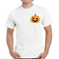 thumbnail image 1 of Scary Pumpkin Face Top Halloween Gift Shirt for Men - S M L XL 2XL 3XL 4XL 5XL Happy Halloween Graphic Tee - Funny Scary Holiday Tee T-Shirt Mens, 1 of 2
