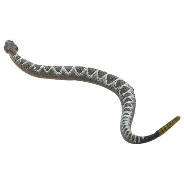 Scary Rubber Snake: Rattlesnake for Garden Props Pranks Party Favors ...