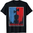 thumbnail image 1 of Scary Siren Head meme gamer kids boys girls xmas gifts T-Shirt, 1 of 3