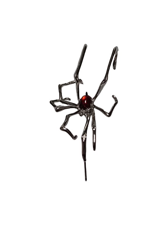 Scary Spiders Earrings Accessrory Elegant Spiders Earrings Unique Ear Cuffs Perfect For Halloween And Punk Fashion